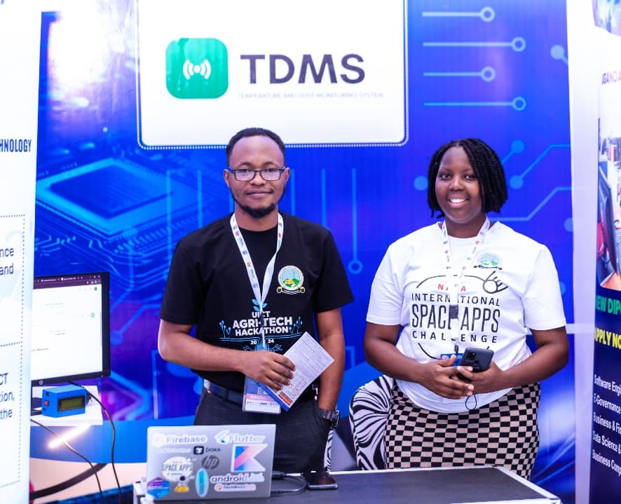 TDMS team exhibiting at UNESCO event